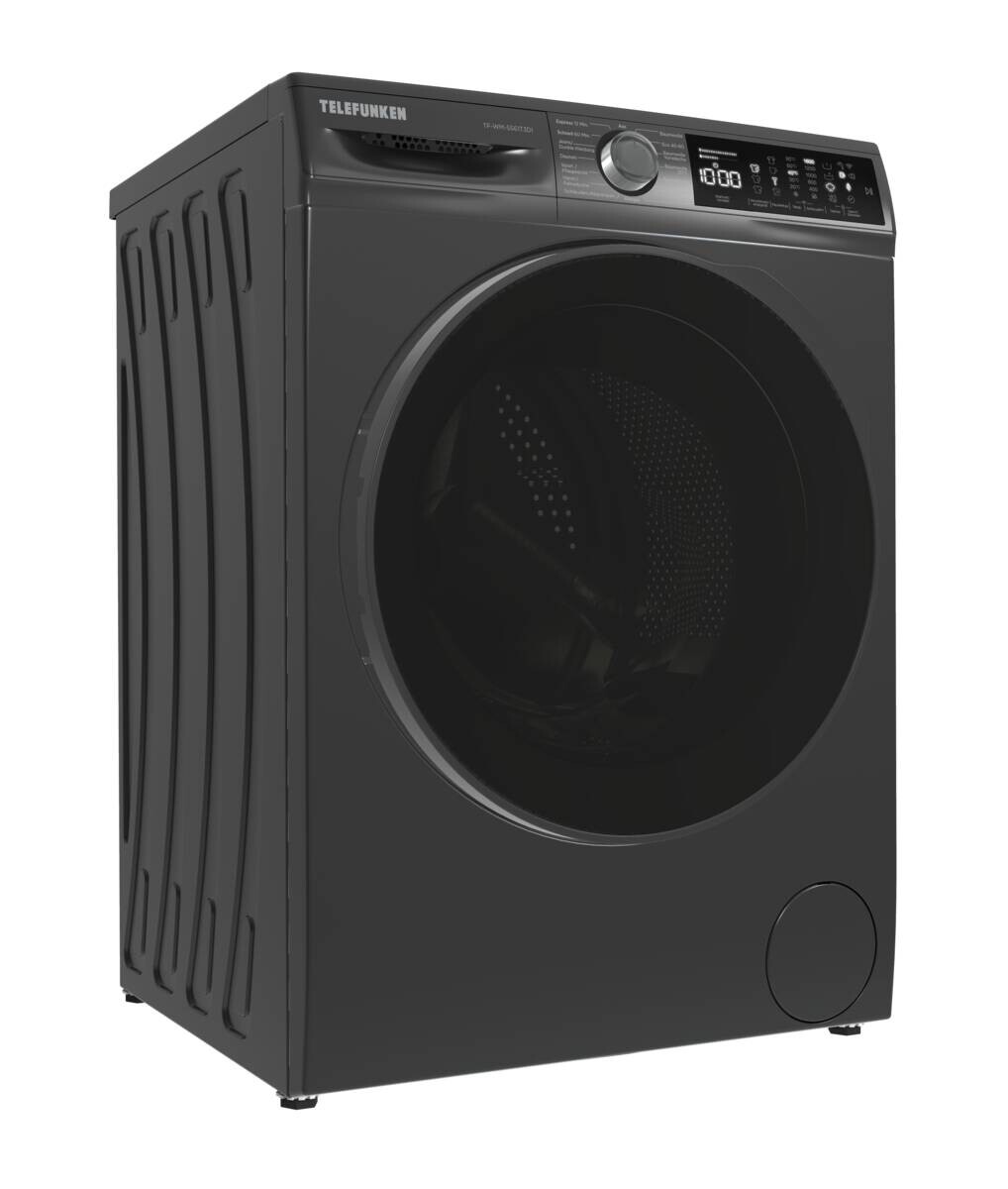 Telefunken Waschmaschine TF-WM-5561T3 dark Inox B/H/T: ca. 59,7x84,5x55,7 cm ca. 8 kg