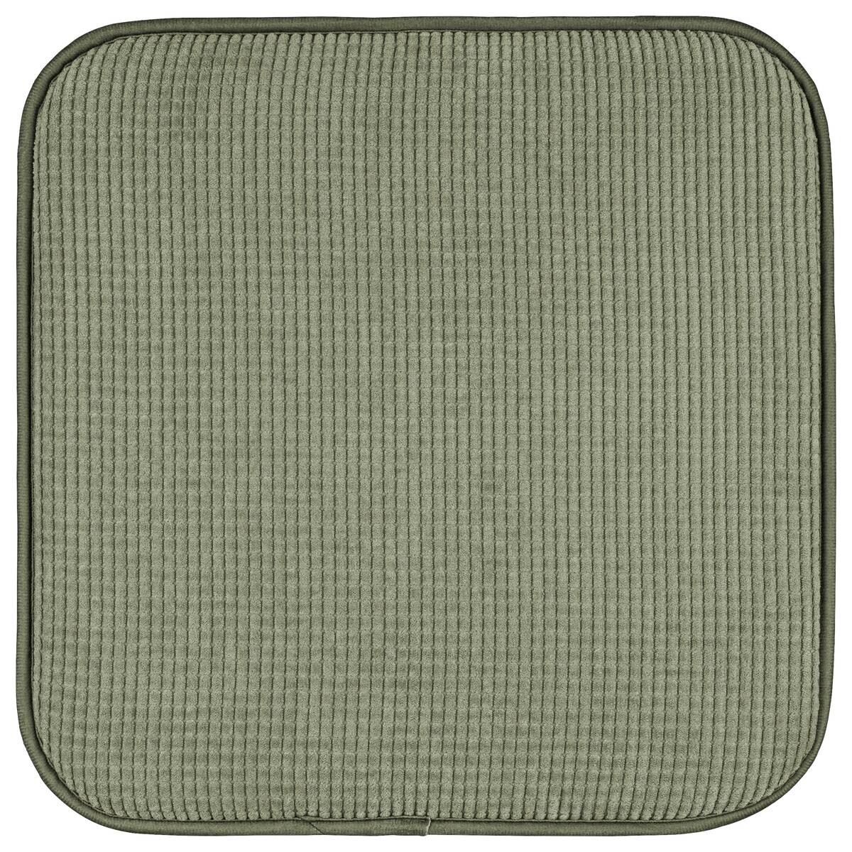 Sitzkissen olive Polyester B/H/L: ca. 38x2x38 cm