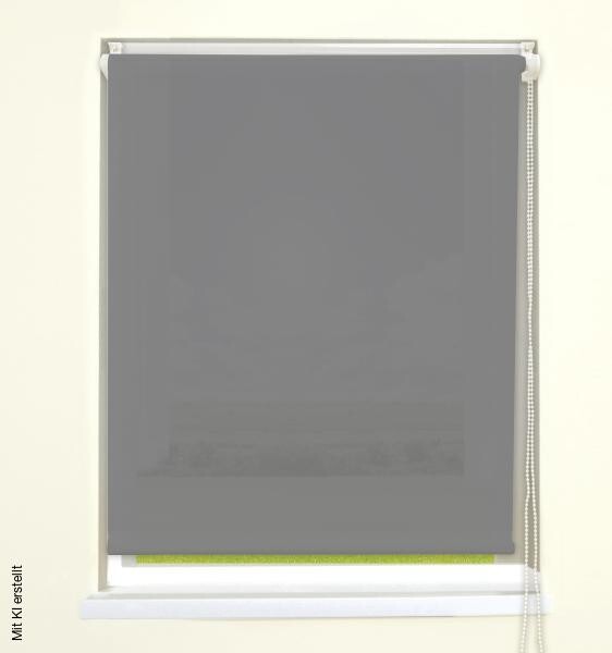 Sensation Klebe-/Klemmrollo grau B/L: ca. 45x150 cm