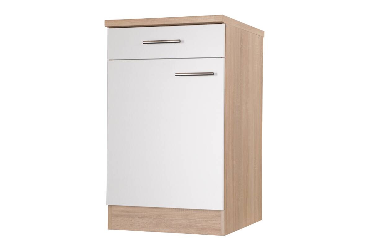 Unterschrank Merle weiß B/H/T: ca. 50x85x60 cm