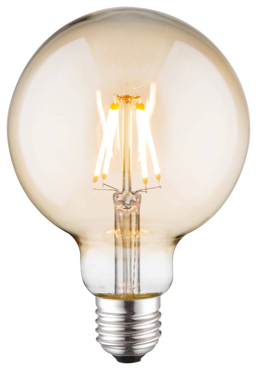Just Light LED-Leuchtmittel Globe Filamentlampe 08466 E27