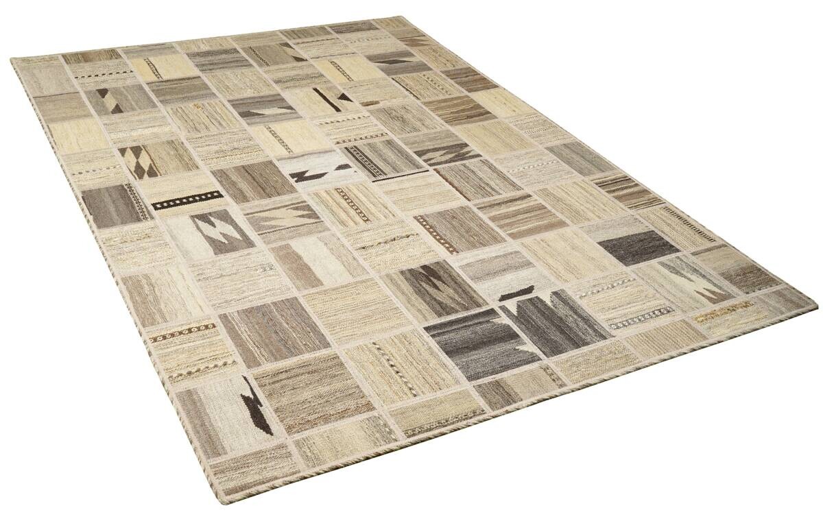PersaTepp Teppich Kelim Tekkehdouz beige B/H/L: ca. 150x1x200 cm