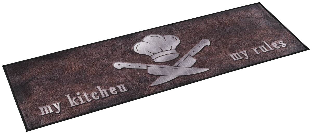 Küchenläufer Trend dunkelbraun B/L: ca. 50x150 cm