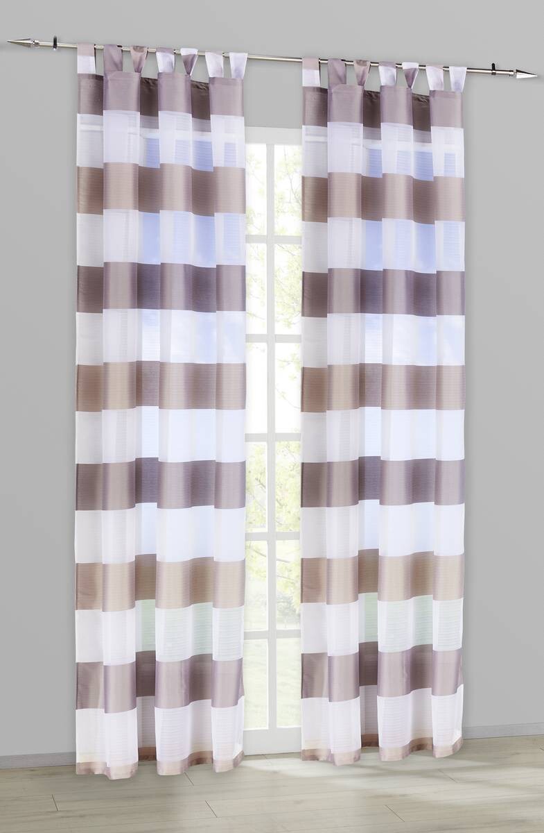 POCOline Kombivorhang Mia beige B/L: ca. 140x245 cm