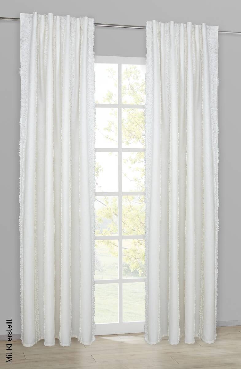 Kombivorhang Judith natur B/L: ca. 140x245 cm