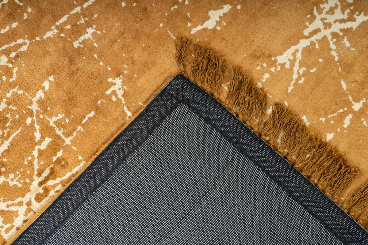 360Living Teppich Dolce Vita gold B/L: ca. 120x170 cm