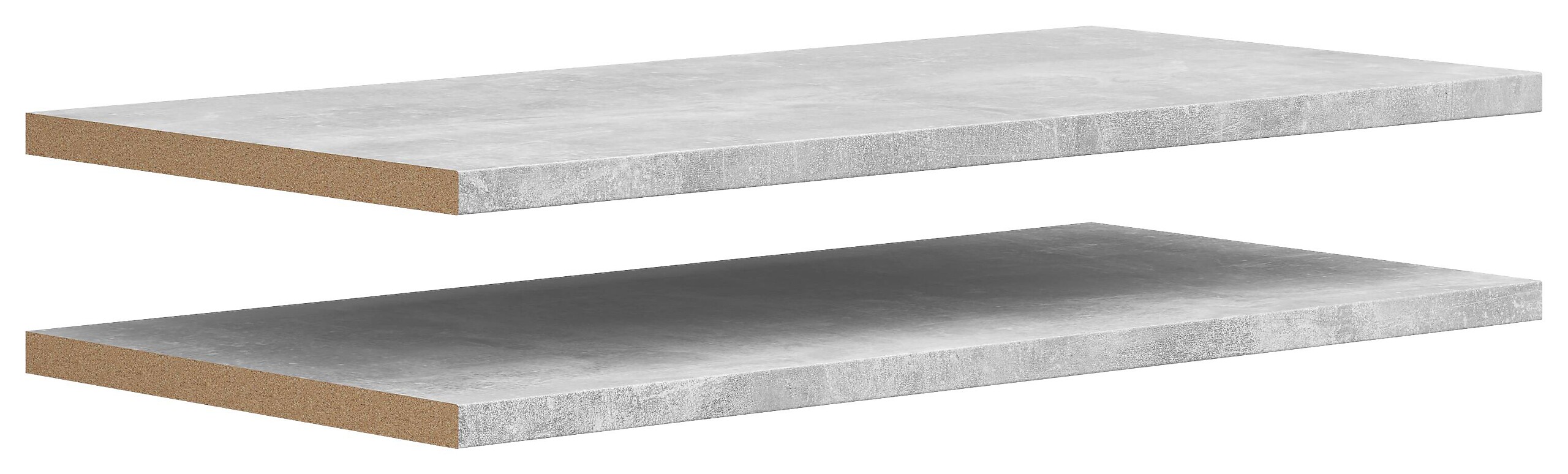 Einlegeböden-Set Multi-Stauraum Typ 55 Beton Optik B/H/T: ca. 77x2,2x36 cm