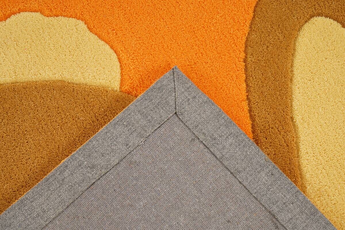 Arte Espina Kurzflorteppich Joy 295 orange B/L: ca. 130x130 cm