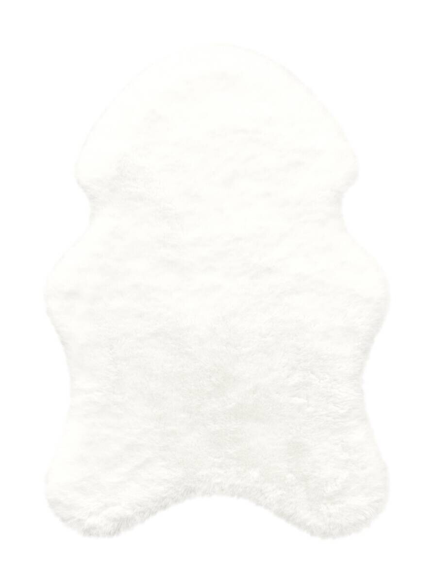 Fellimitat Moya weiß B/L: ca. 40x57 cm