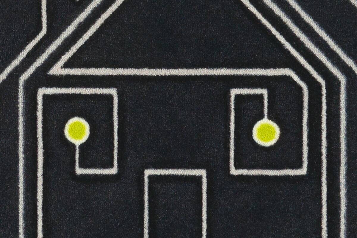 Arte Espina Kurzflorteppich Living Mat 60 anthrazit B/L: ca. 64x168 cm