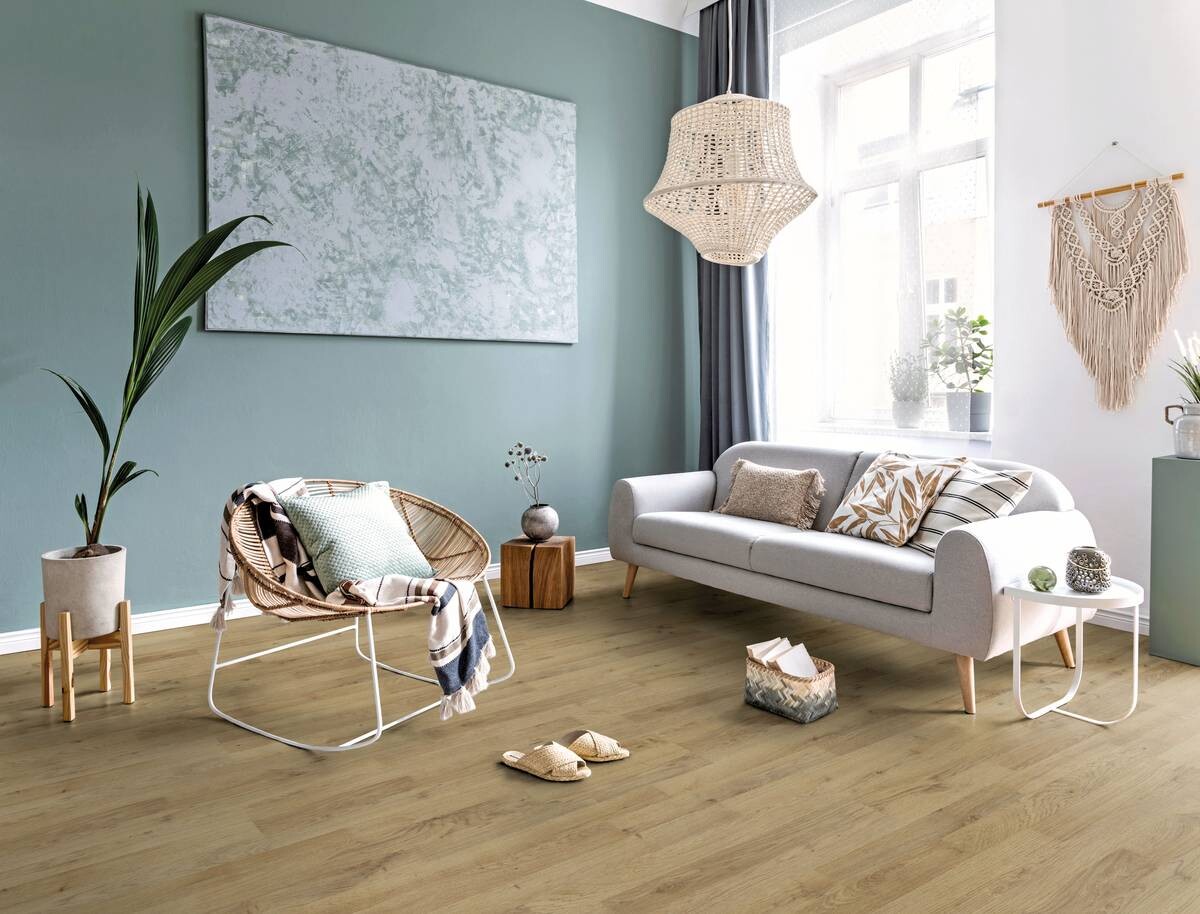 Laminatboden Herbst ca. 2,39 m² im Paket B/L: ca. 19,3x137,9 cm pro Paket