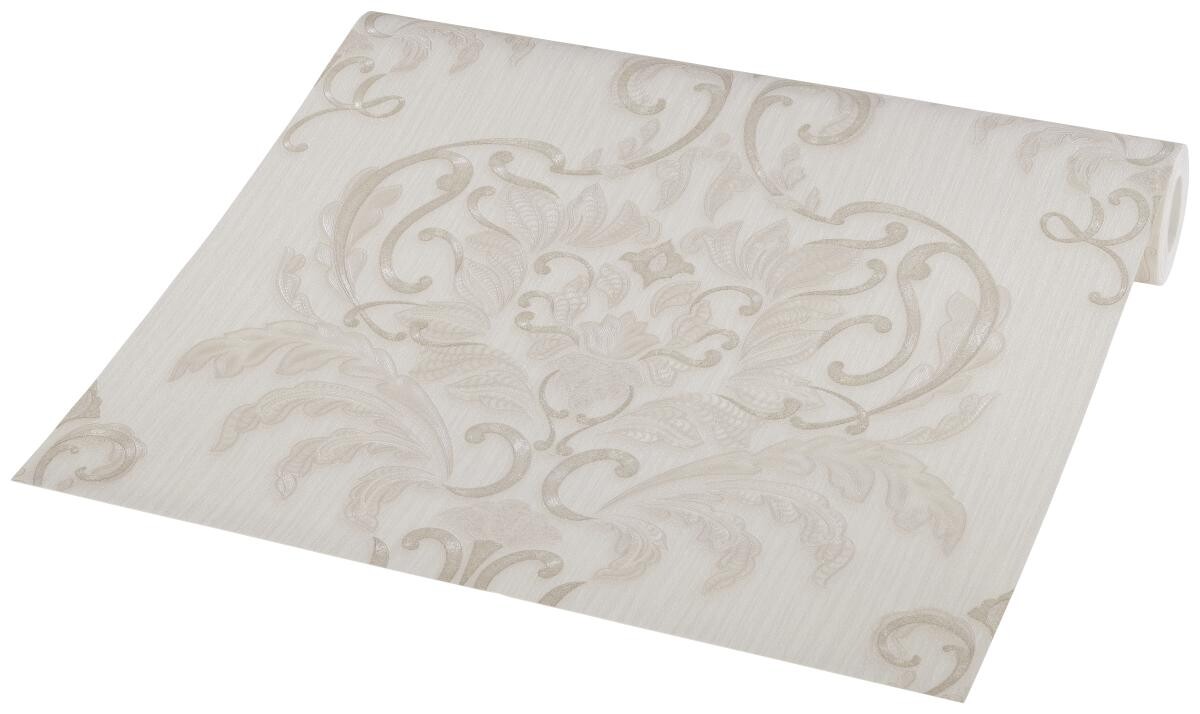 Vliestapete Ornament beige B/L: ca. 53x1005 cm