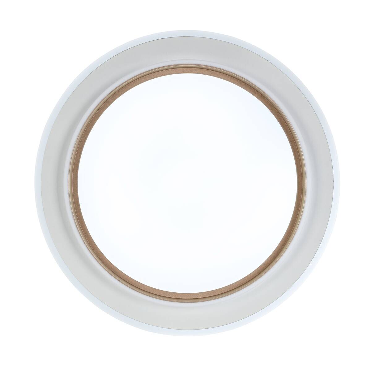 Nolo LED-Deckenleuchte Disc silber Kunststoff B/H/T: ca. 46x46x5 cm