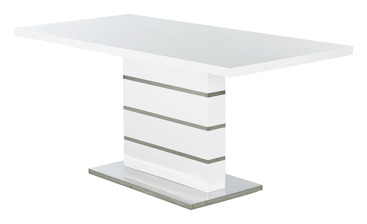 Esstisch weiß Lack Hochglanz B/H/T: ca. 120x76x80 cm