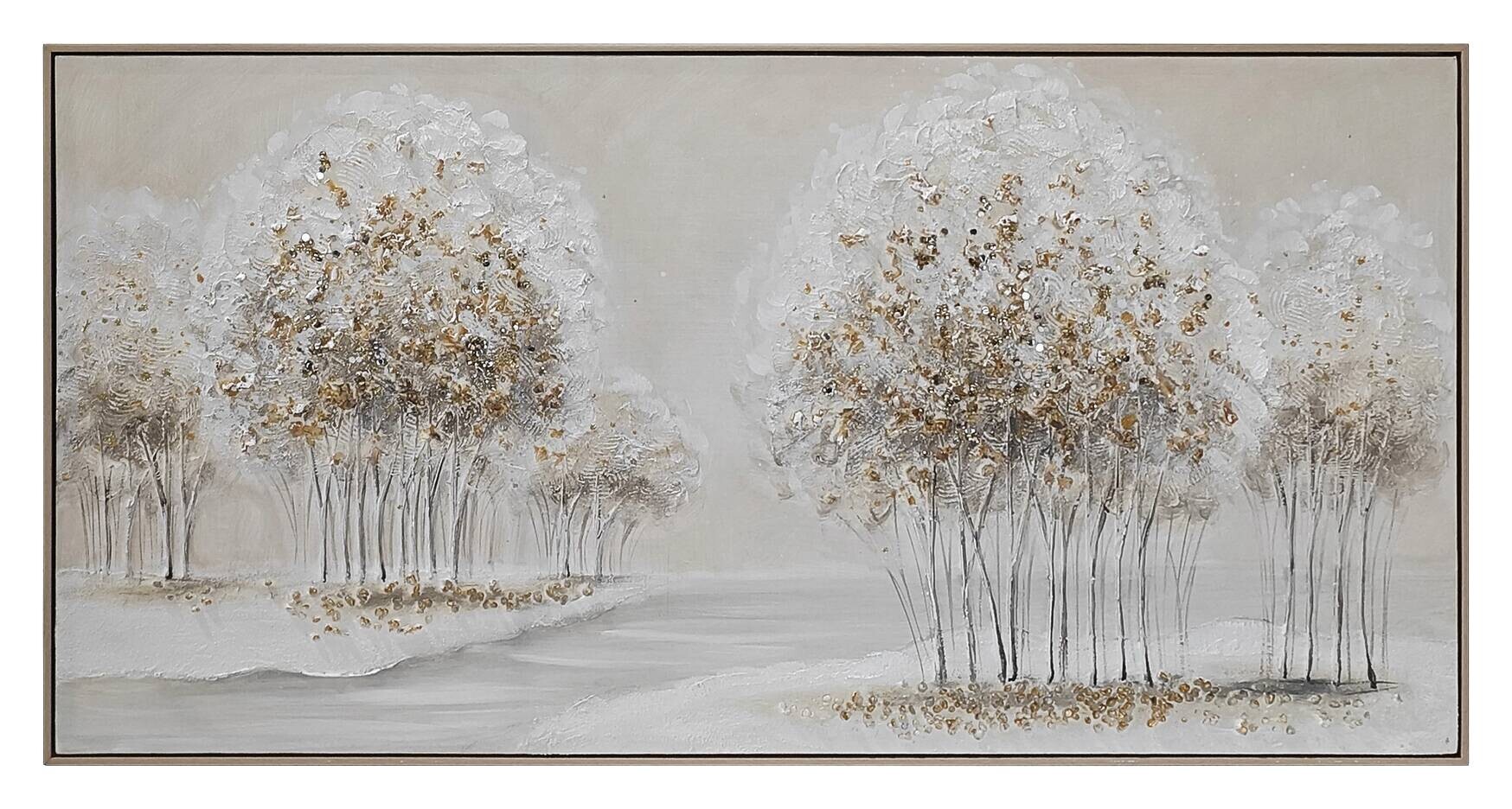 Wandbild Baum B/T/L: ca. 122x4,5x62 cm