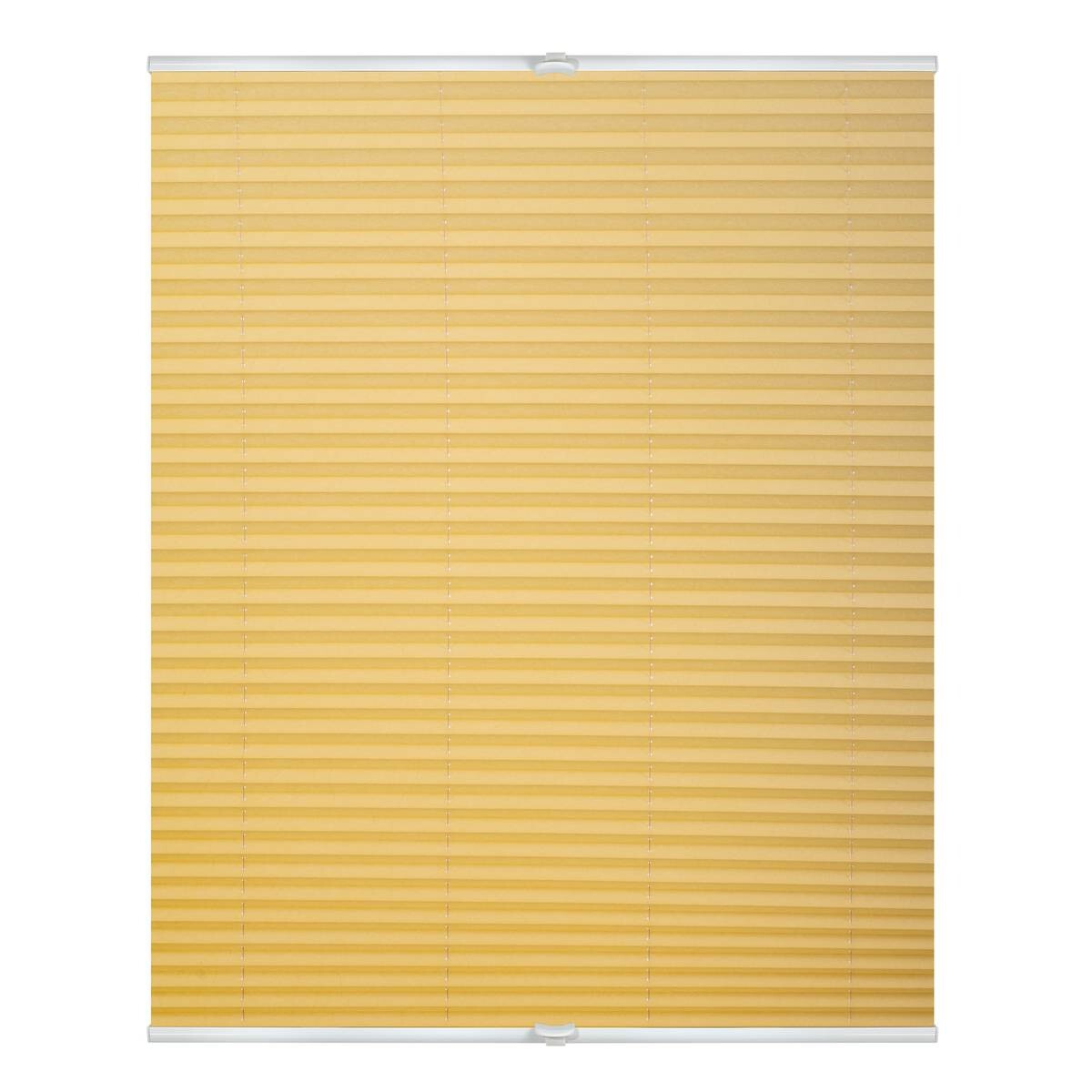 LICHTBLICK Spannplissee gelb B/L: ca. 50x130 cm