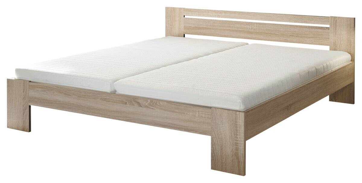 Futonbett Cannes Eiche Sonoma Nachbildung Liegefläche B/L: ca. 180x200 cm