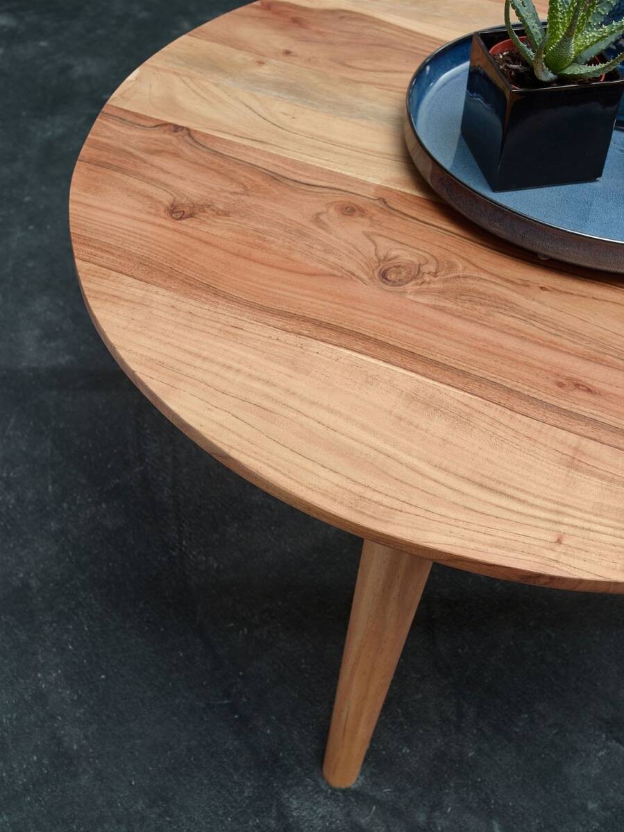 Couchtisch braun B/H/T: ca. 75x40x75 cm