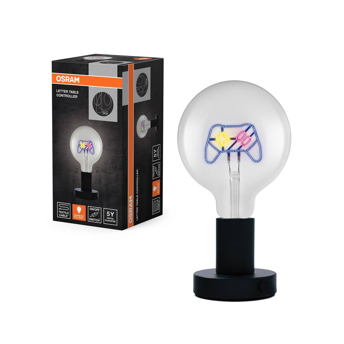 OSRAM LED-Tischleuchte Lettertable B/H/T: ca. 12,5x23,1x12,5 cm