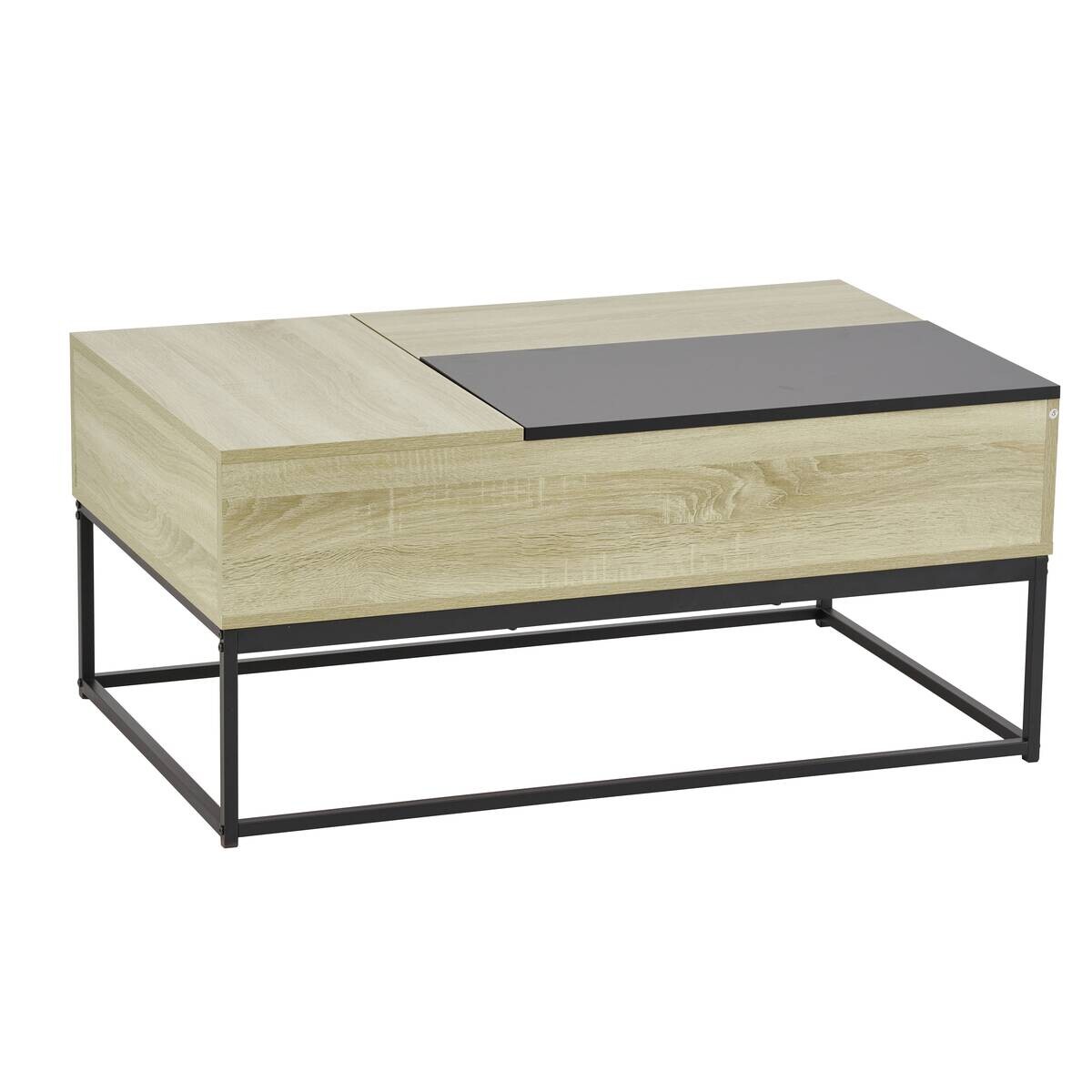 Couchtisch Eiche Nachbildung B/H/T: ca. 100x45,5x60 cm