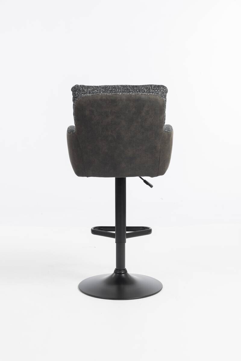 Barhocker Lecce anthrazit B/H/T: ca. 54x98x58 cm