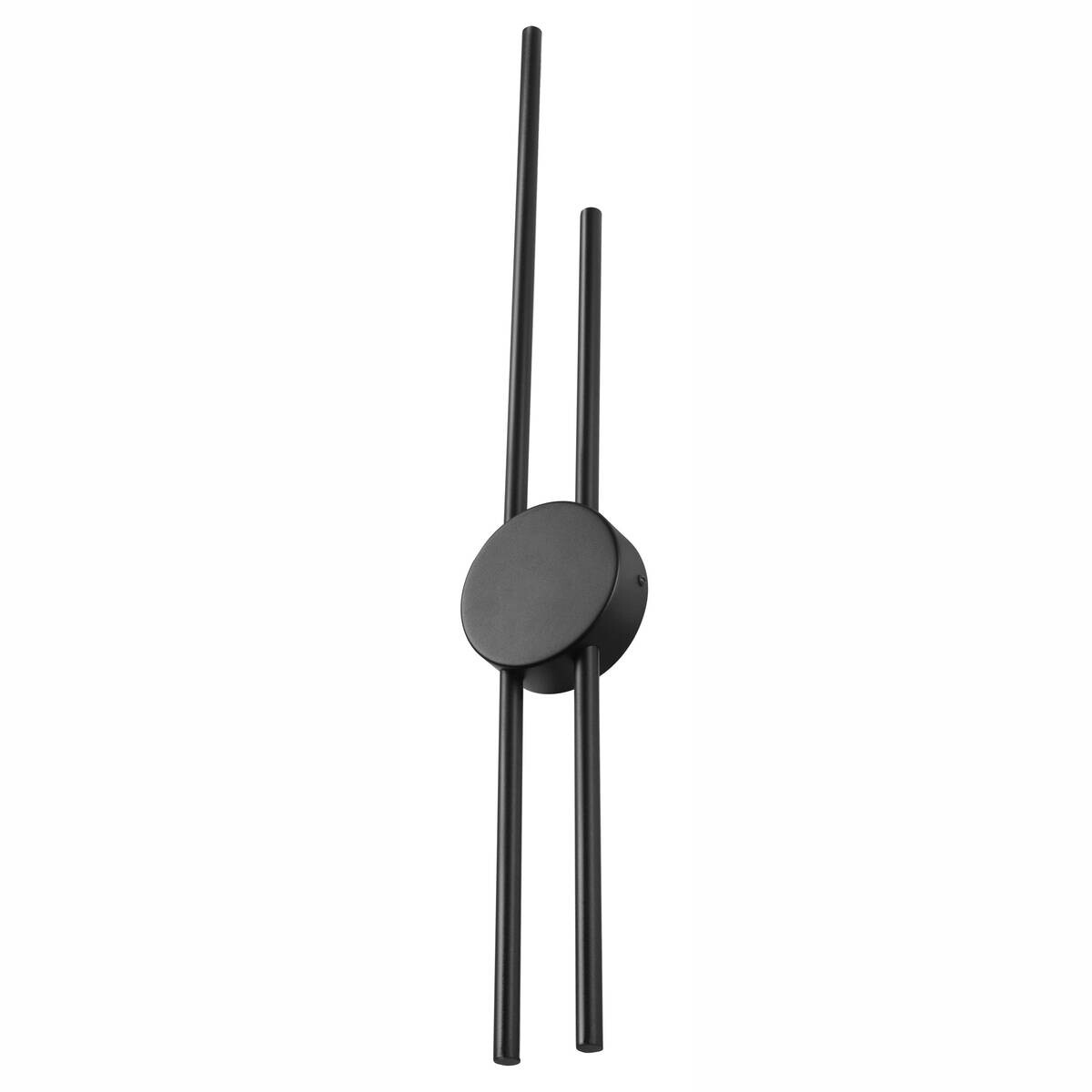 Lamkur LED-Wandleuchte LANA 47461 schwarz Metall H/L: ca. 80x12 cm 1 Brennstellen