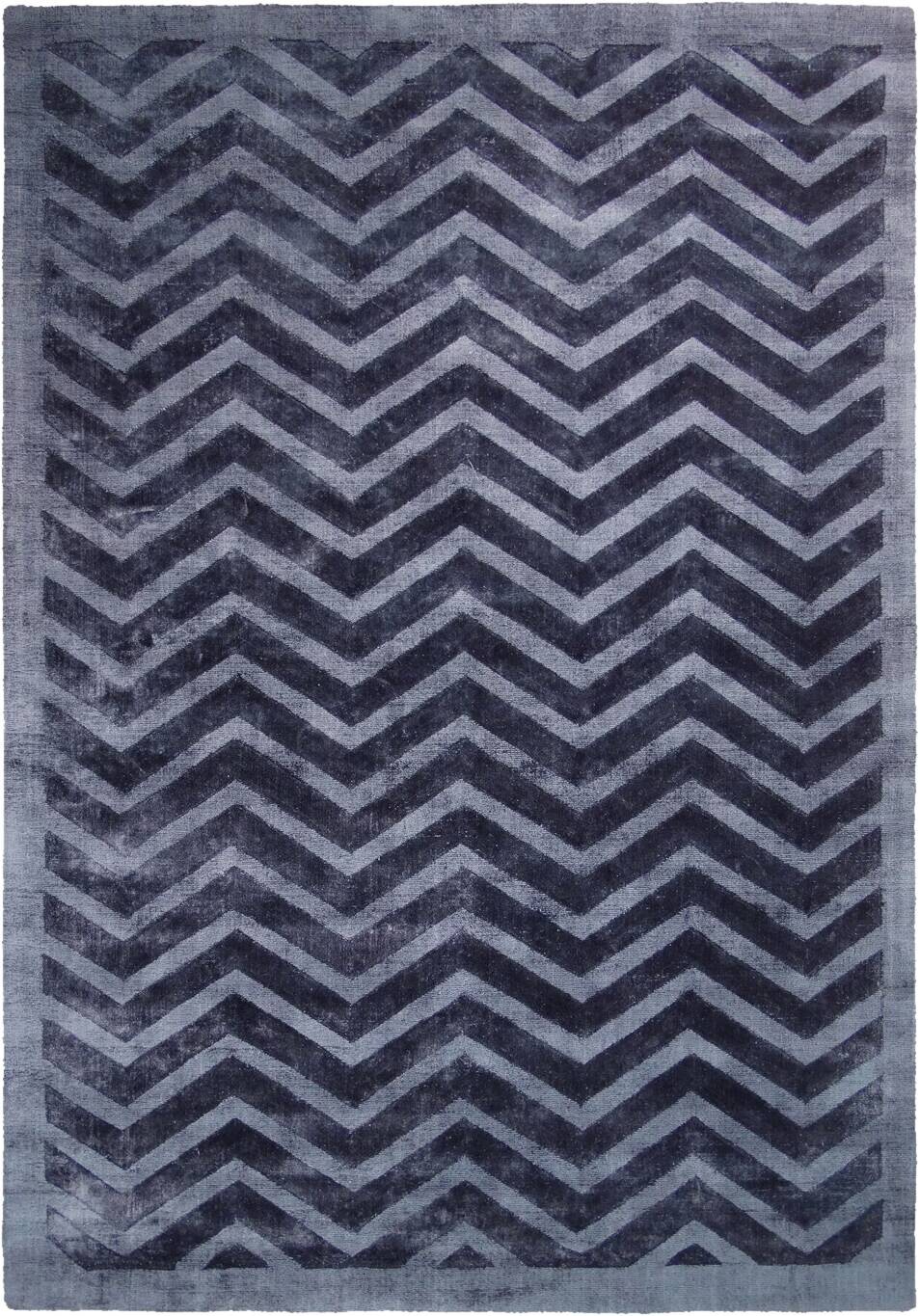 Kayoom Kurzflorteppich Luxury 410 marine B/H/L: ca. 80x0,8x150 cm