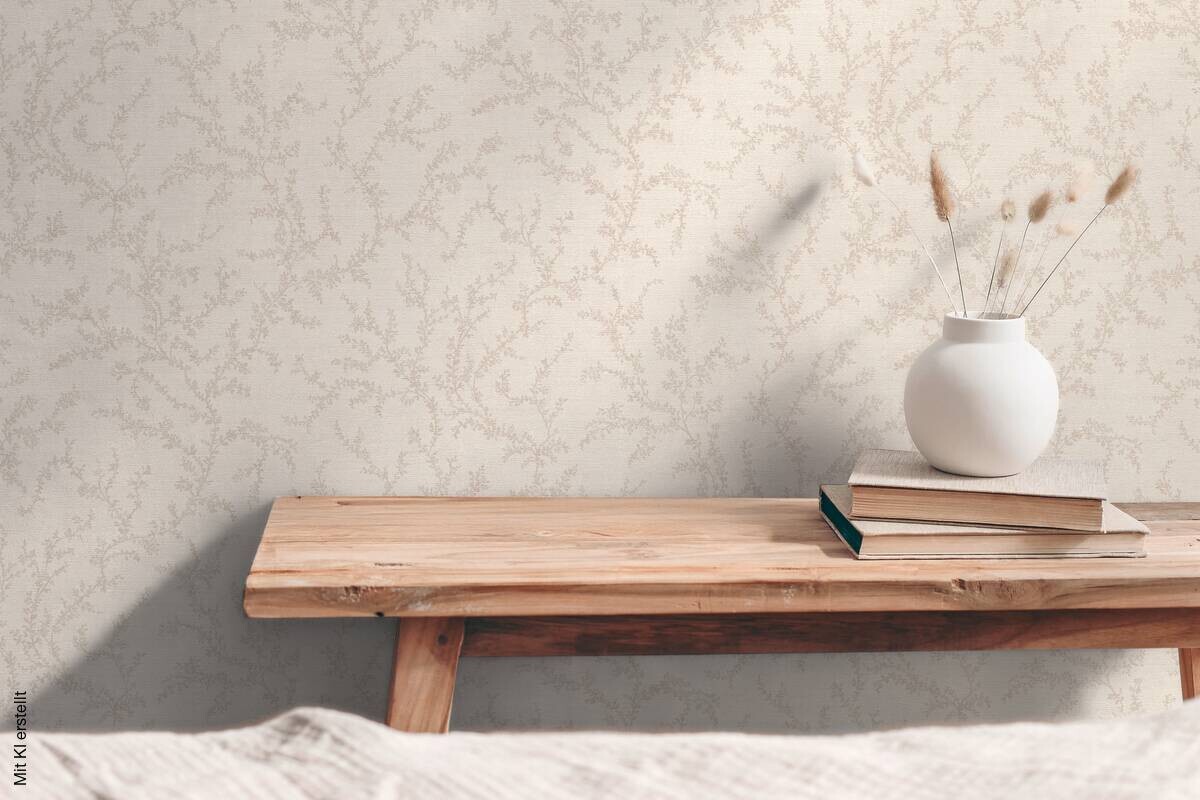 A.S.Creation Vliestapete braun creme beige B/H/D: ca. 53x1005x8,2 cm