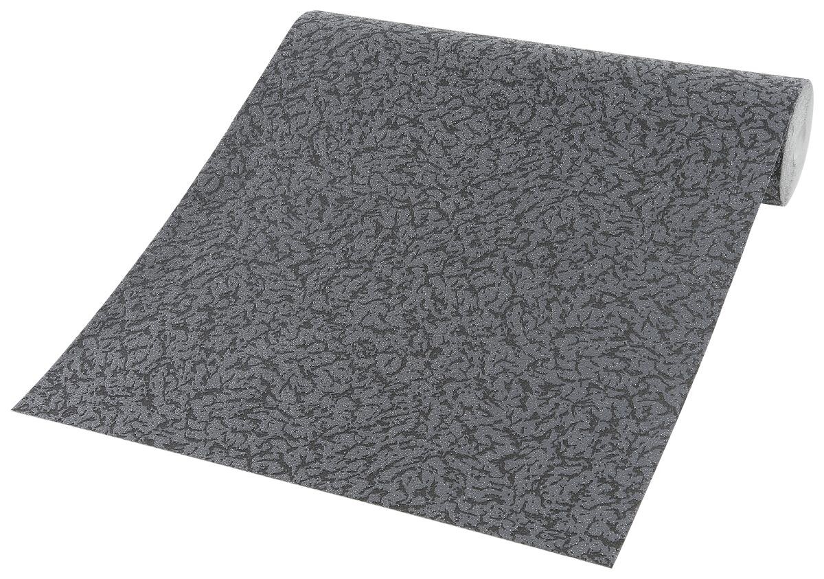 Vliestapete Struktur schwarz B/L: ca. 53x1500 cm