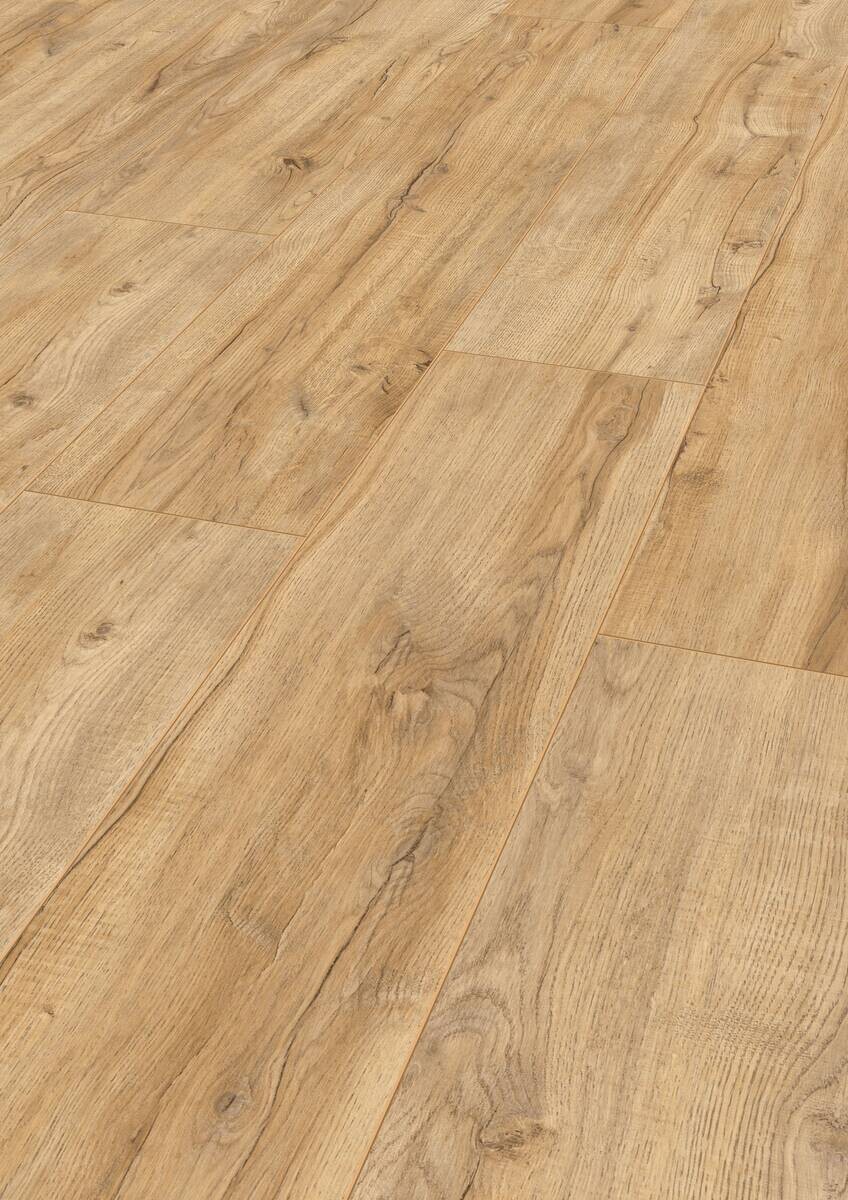Laminatboden Montmelo Eiche natur ca.2,694 m² B/L: ca. 24,4x138 cm pro Paket