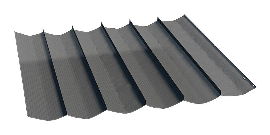 PLATINUM Faltsonnensegel Coolfit grau Polyethylen B/H/L: ca. 400x1x290 cm