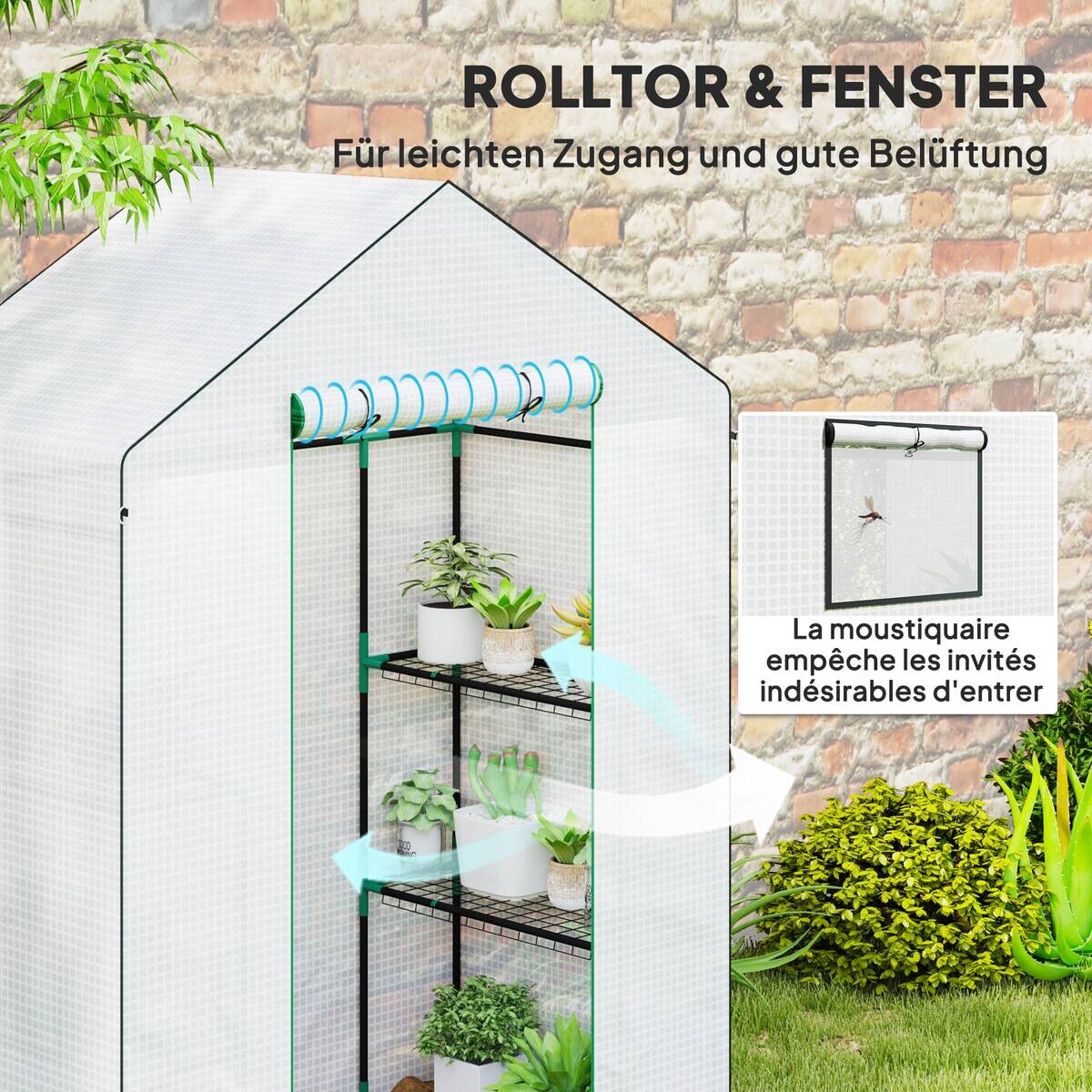 Outsunny Gewächshaus