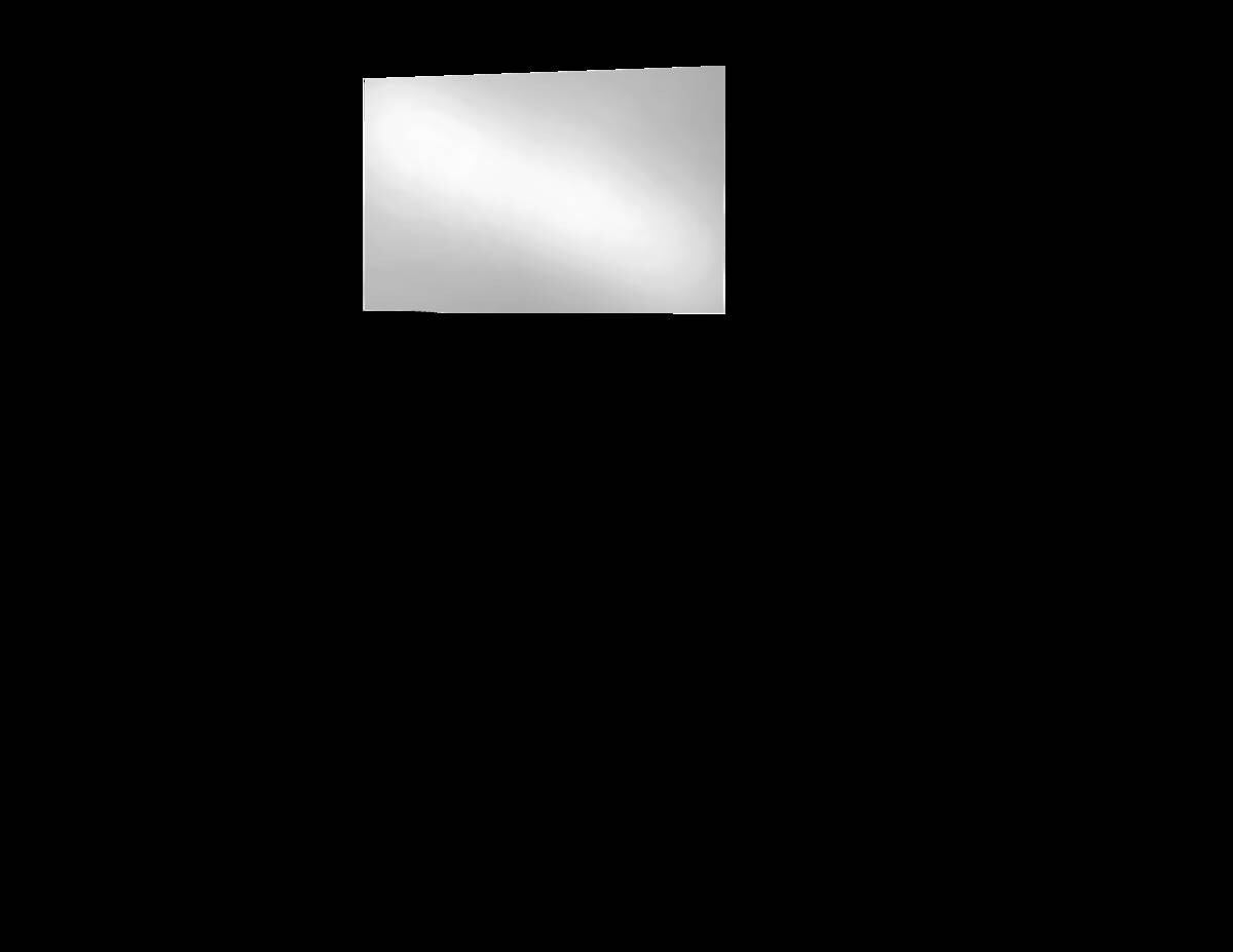 Garderobenschrank Atlanta weiß weiß Hochglanz B/H/T: ca. 60x202x35 cm