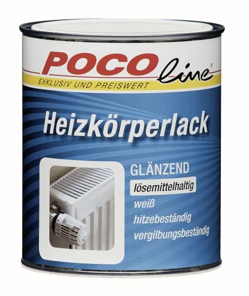POCOline Heizkörperlack weiß hochglänzend ca. 0,75 l