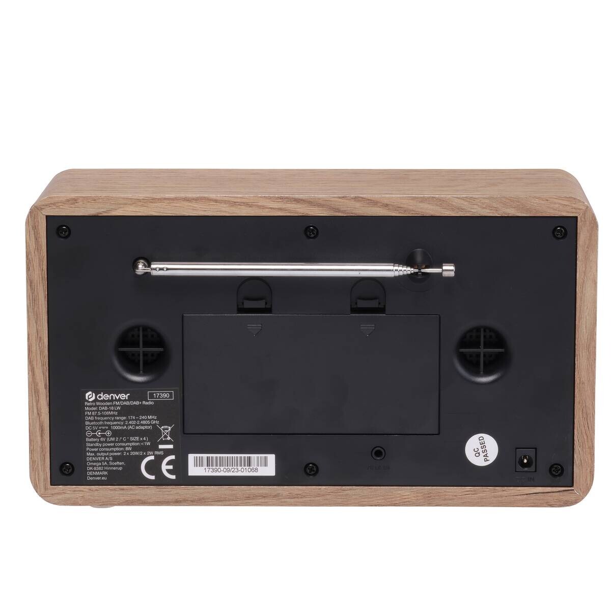 Denver DAB+ Radio DAB-18LW hellbeige