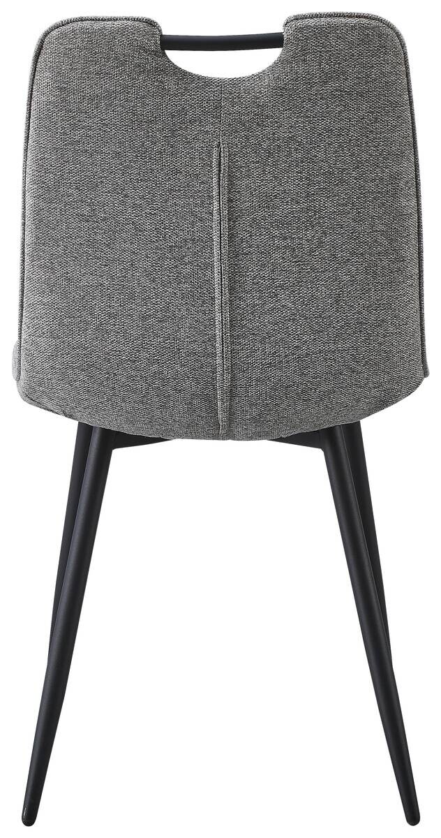Stuhl Sana grau Webstoff B/H/T: ca. 45x87x59 cm