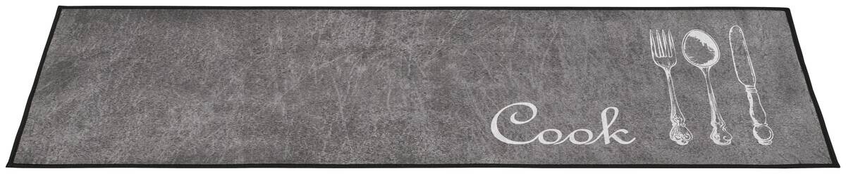 Küchenläufer Trend grau B/L: ca. 50x150 cm