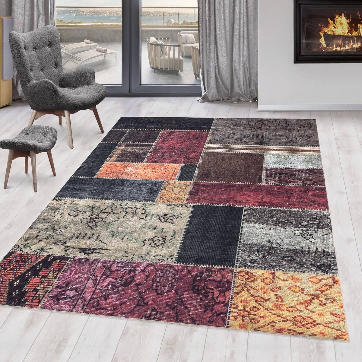 Ayyildiz Teppich FIESTA Multi B/L: ca. 200x290 cm
