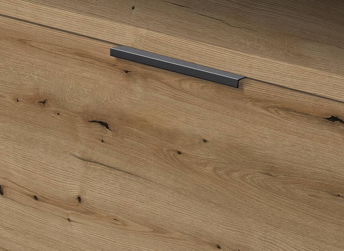 Waschbeckenunterschrank Porto Eiche Evoke Coast Nachbildung B/H/T: ca. 70x60x35 cm