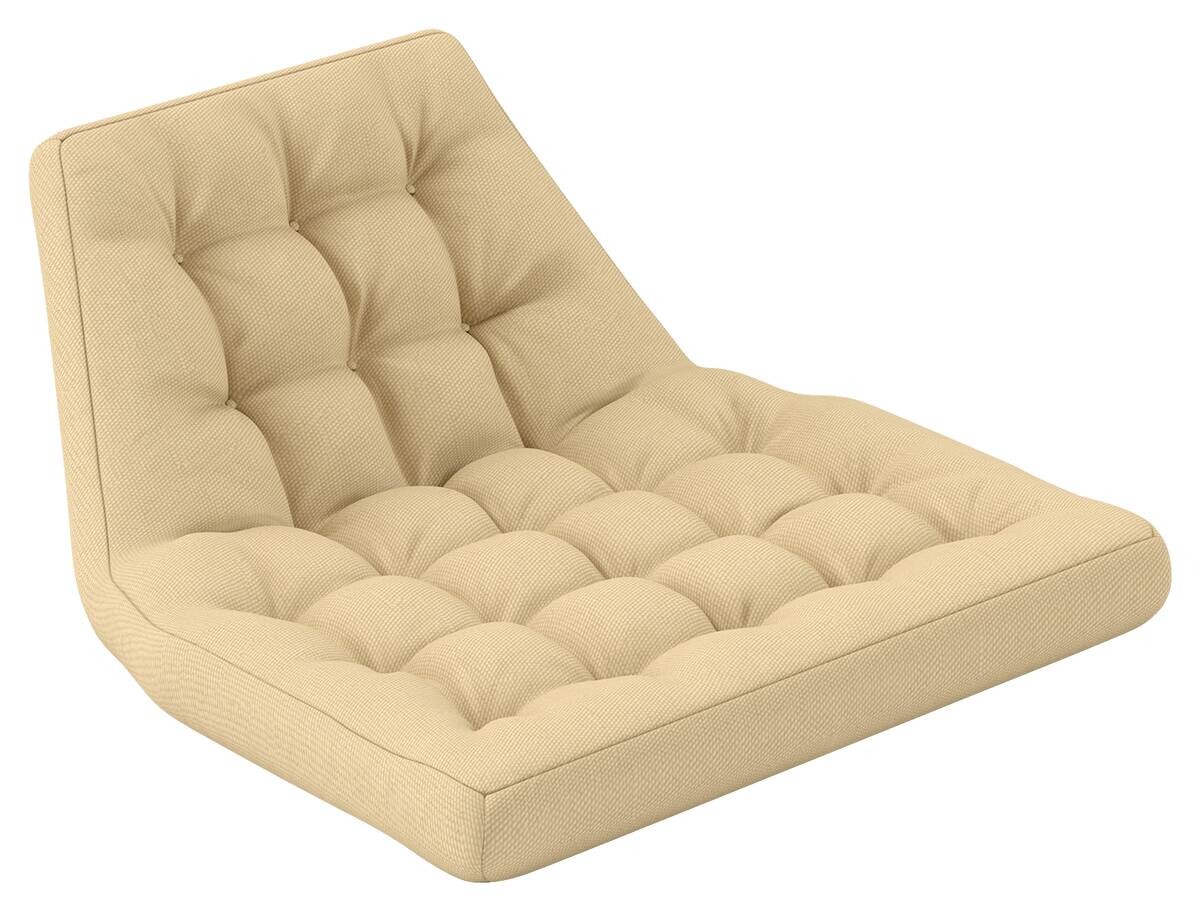 Outsunny Sitzkissen beige Schaumstoff B/H/L: ca. 100x8x120 cm
