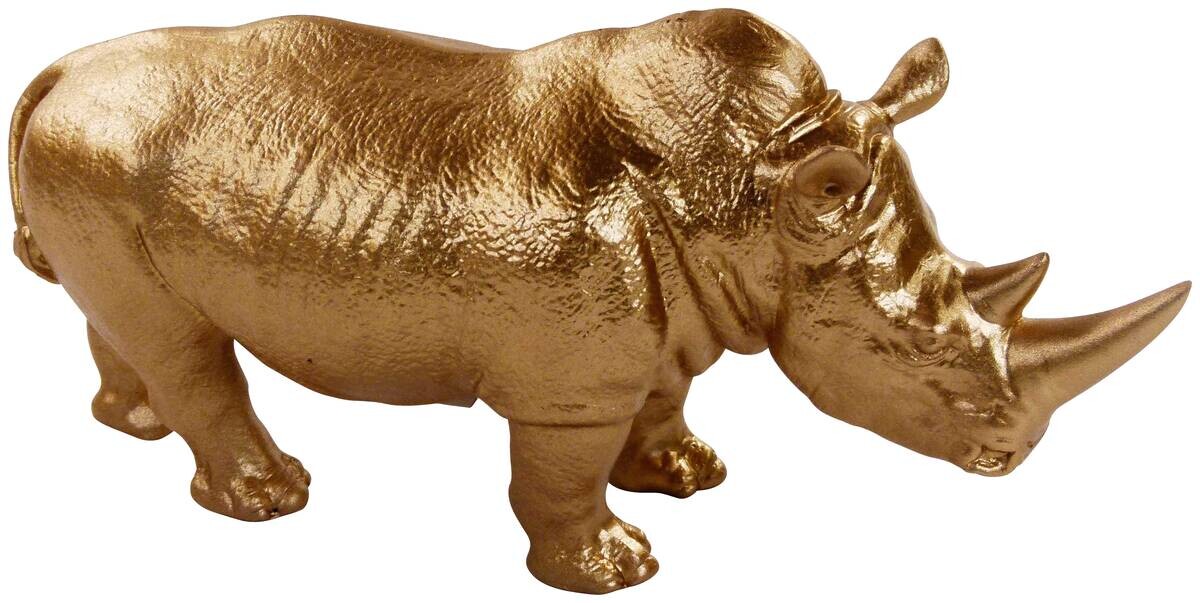 Deko-Figur gold Polyresin B/H: ca. 20x10 cm