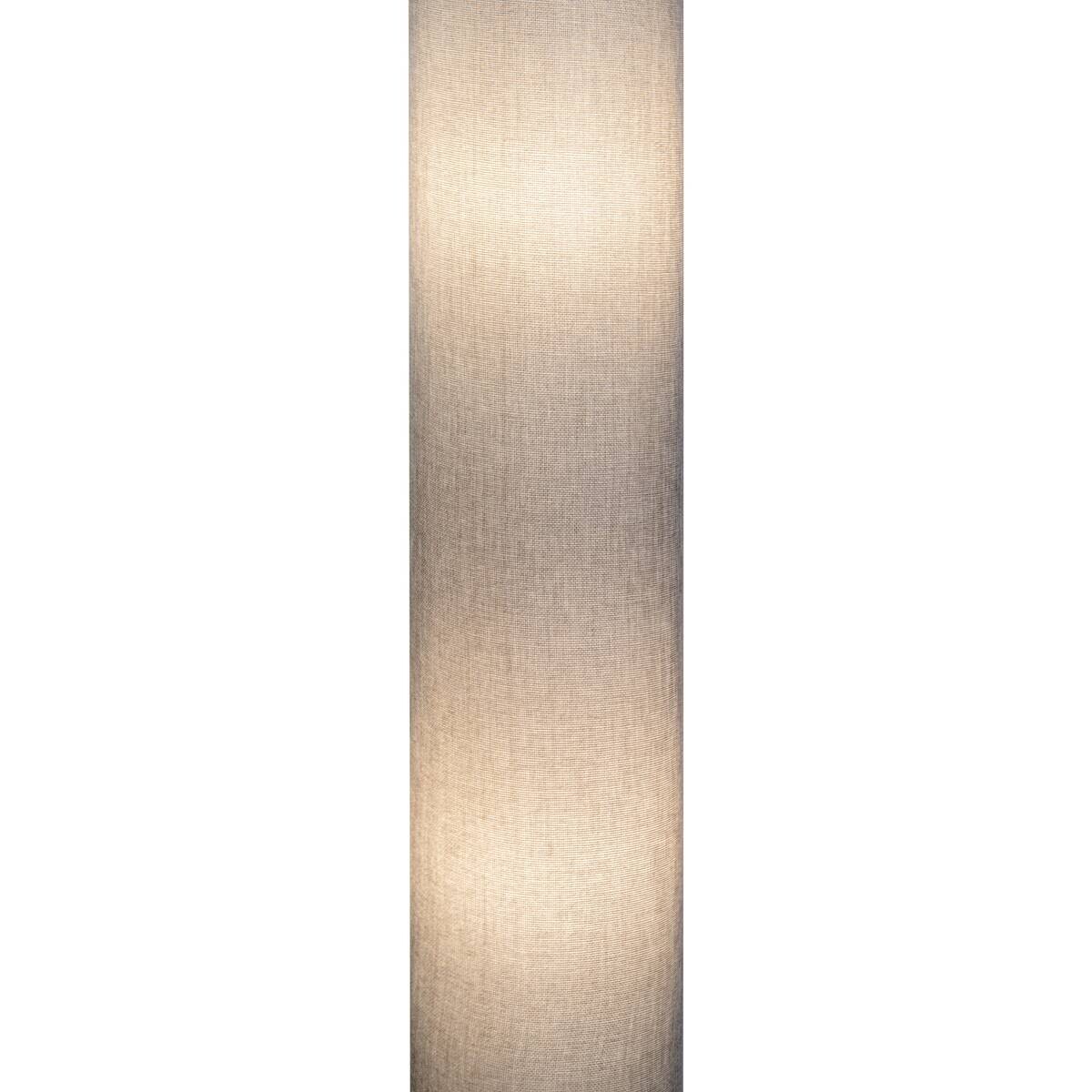 Näve Leuchten Stehlampe 2071816 grau Metall Textil B/H/T: ca. 19x110x19 cm 3 Brennstellen