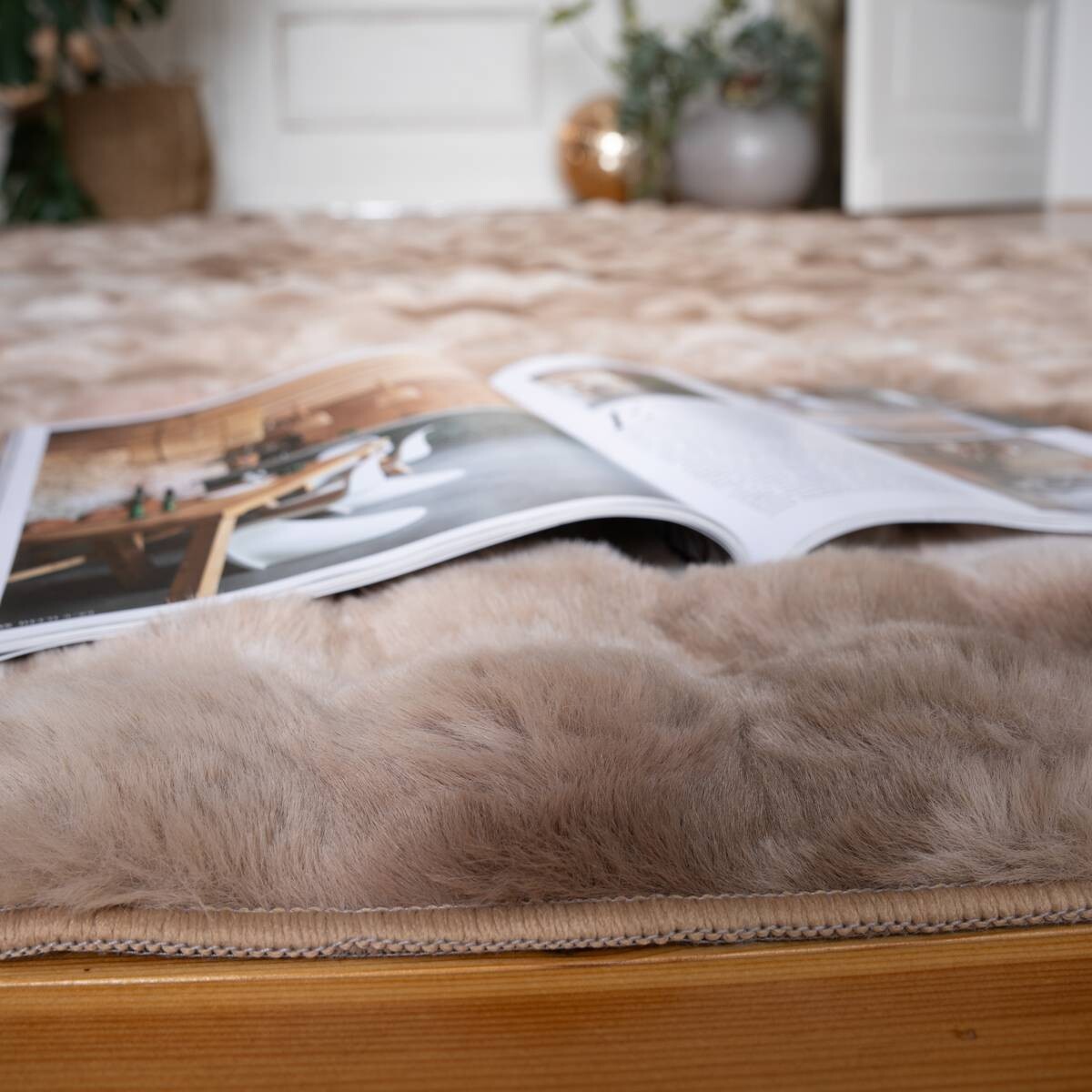 Obsession Teppich My Chromatica taupe B/H/T/L/D: ca. 120x4,3x0x170x0 cm