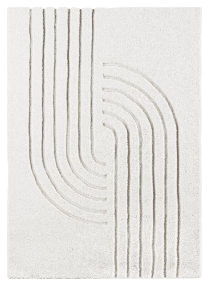 Teppich Alaska weiß B/L: ca. 160x220 cm