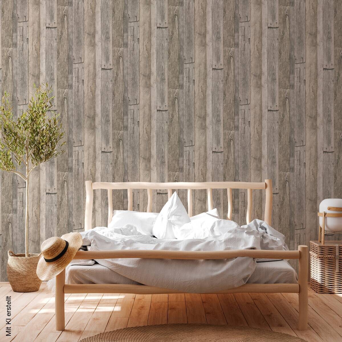 A.S.Creation Vliestapete schwarz beige B/H/D: ca. 53x1005x7,8 cm