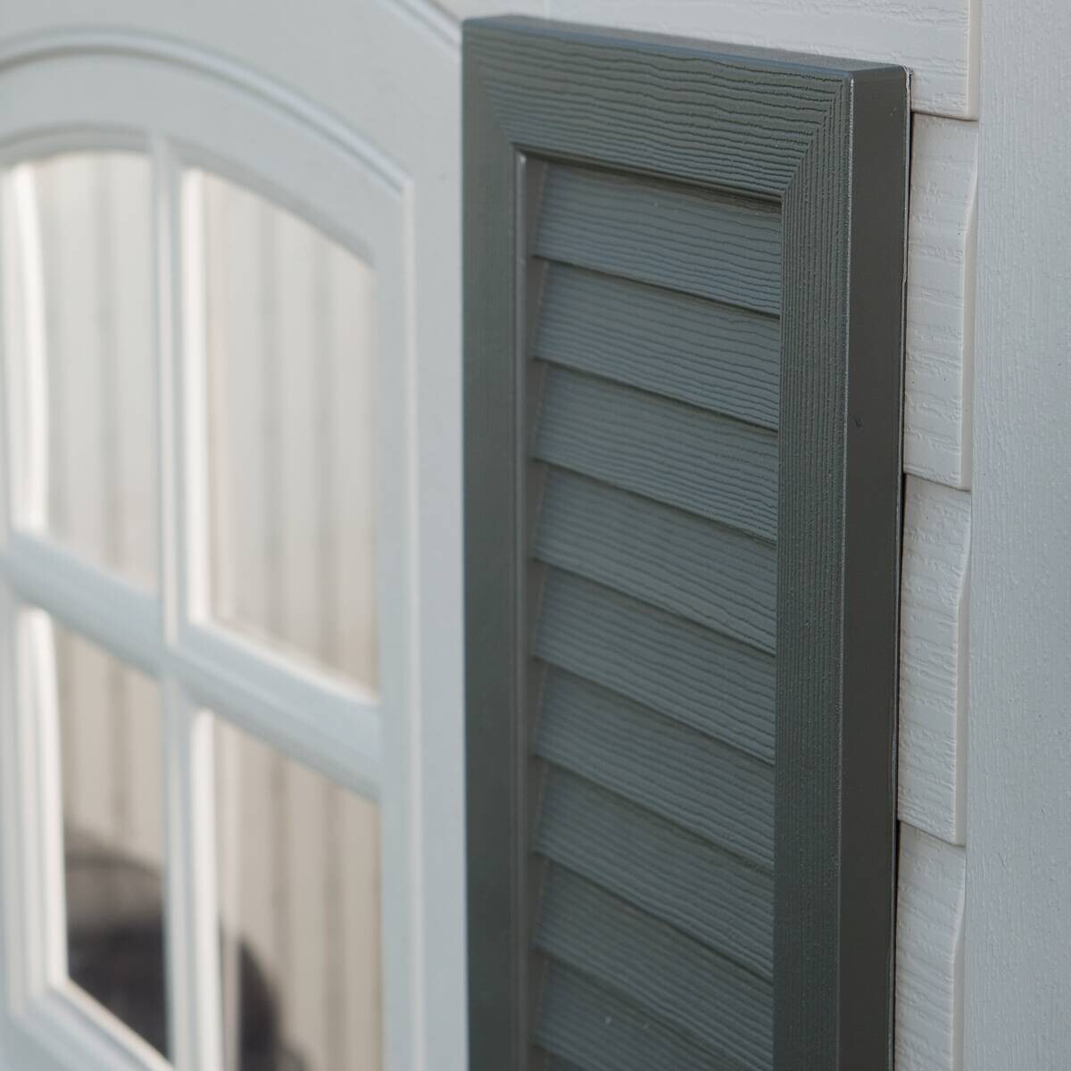 Lifetime Gerätehaus Residenz hellgrau B/H/L: ca. 457,2x243,84x243,84 cm