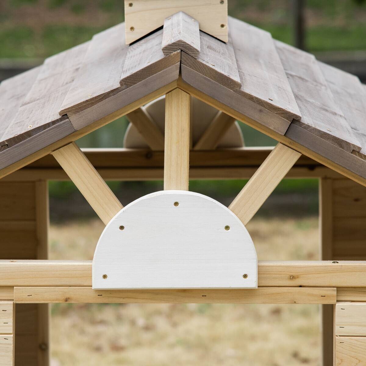 Outsunny Outdoor-Spielzeug grau B/H/L: ca. 94x113x134,5 cm