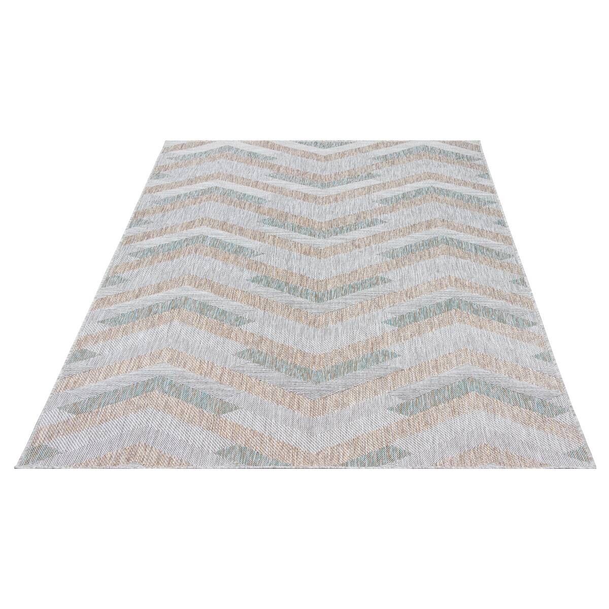Sanat Outdoorteppich MELISSA grau B/L: ca. 80x150 cm
