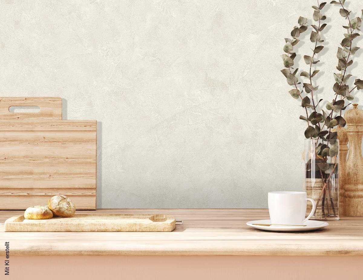 UGEPA Vinyltapete Struktur beige B/L: ca. 53x1005 cm