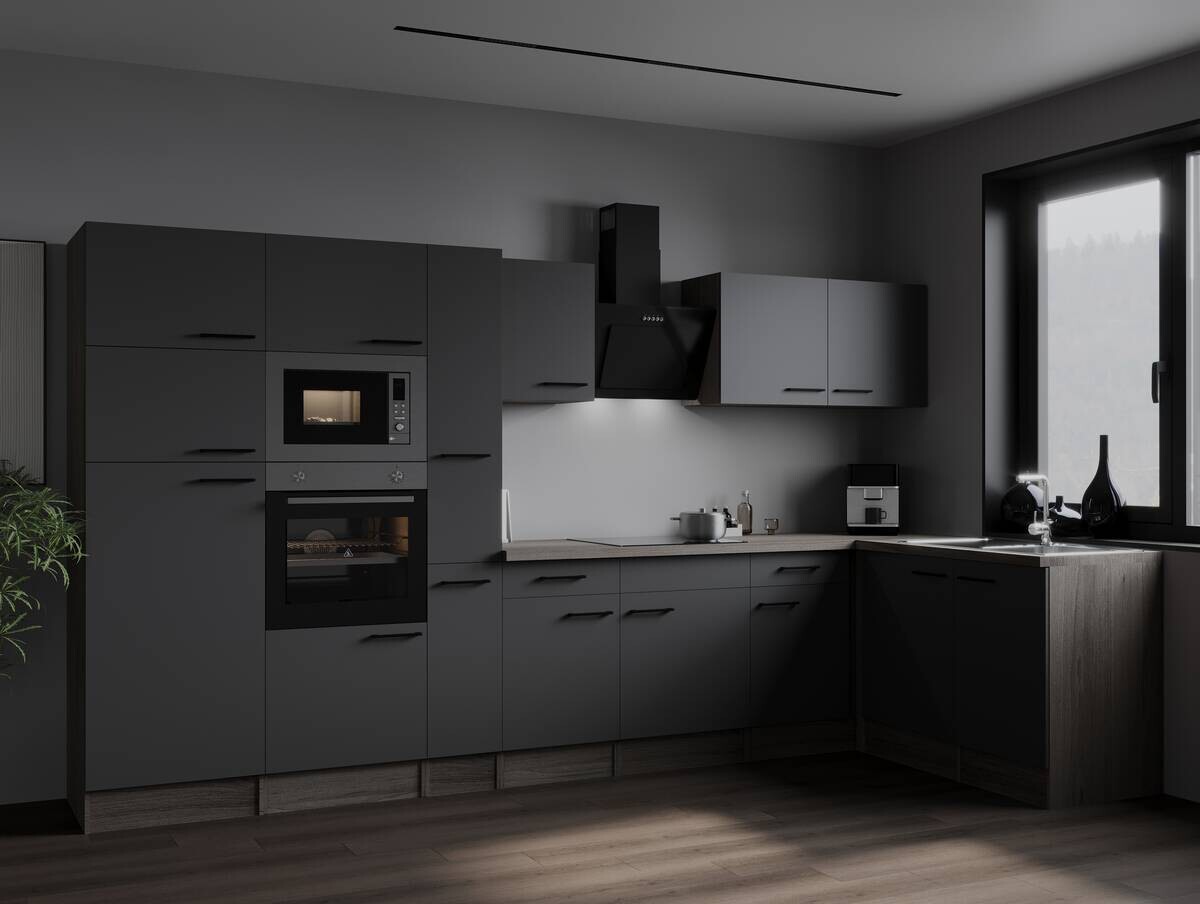 Winkelküche Oliver B/H/T: ca. 370x205x172 cm